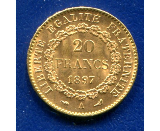 Монета Франция 20 франков 1897 Золото Франция - изображение 50 Монета Франция 20 франков 1897 Золото Франция - изображение 50