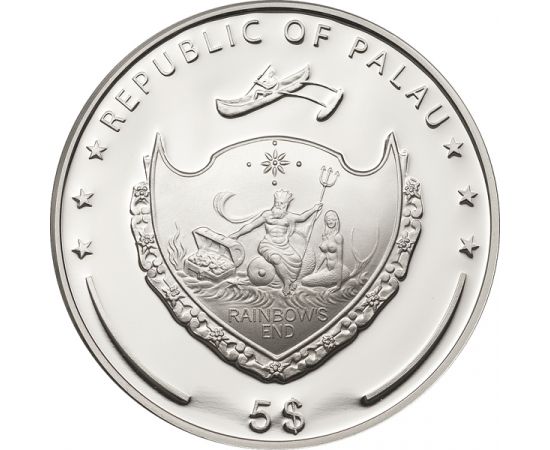 Монета Австралия и Океания 5 $ 2011 Серебро Палау - изображение 38 Монета Австралия и Океания 5 $ 2011 Серебро Палау - изображение 38