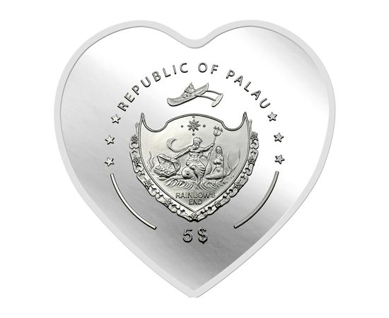 Монета Австралия и Океания 5 $ 2009 Серебро Палау - изображение 38
