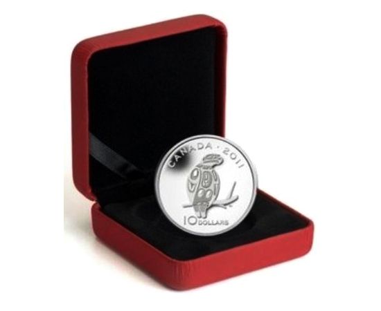 Монета Северная Америка 10 $ 2011 Серебро Канада - изображение 55