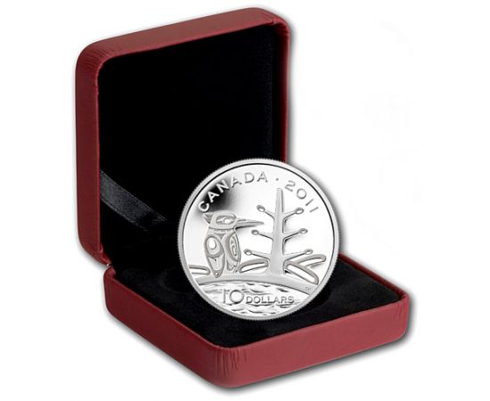 Монета Северная Америка 10 $ 2011 Серебро Канада - изображение 41
