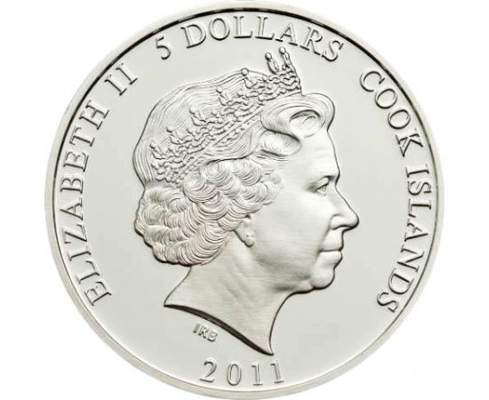 Монета Австралия и Океания 5 $ 2011 Серебро о-ва Кука - изображение 38