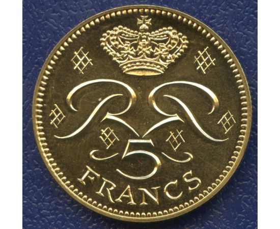 Монета Монако 5 франков 1974 Золото Монако - изображение 50 Монета Монако 5 франков 1974 Золото Монако - изображение 50