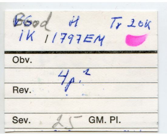 Монета Павел I (1796-1801) 1 копейка 1797 Медь Россия - изображение 38