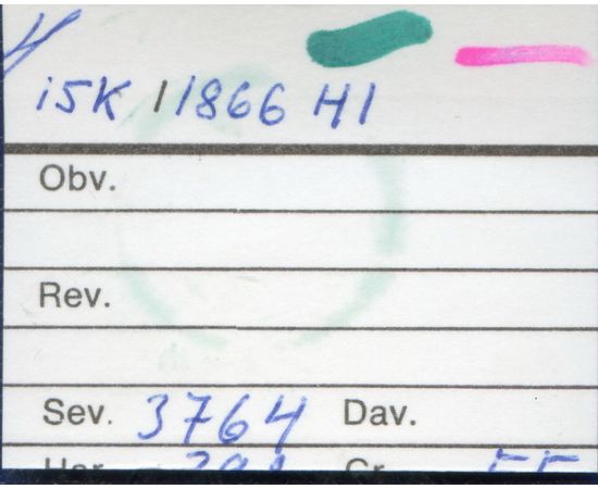 Монета Александр II (1855-1881) 15 копеек 1866 Серебро Россия - изображение 38