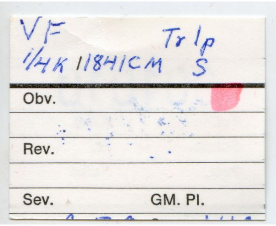 Монета Николай I (1825-1855) 1/4 копейки 1841 Медь Россия - изображение 38