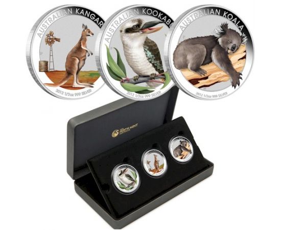 Монета Наборы монет иностранных государств 50 центов 2012 Серебро Австралия - изображение 49