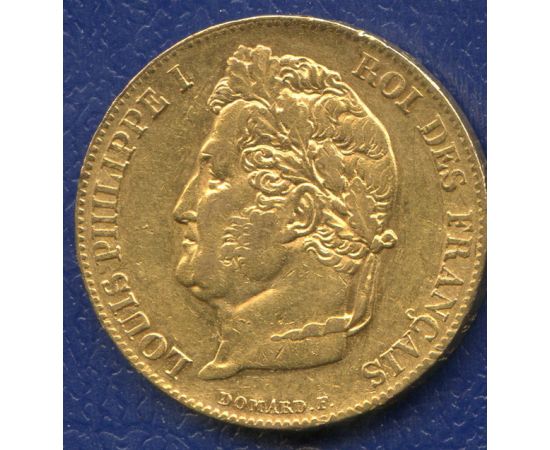 Монета Франция 20 франков 1840 Золото Франция - изображение 49