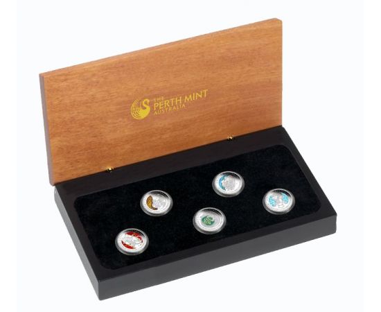 Монета Наборы монет иностранных государств 15 $ 2010 Платина Австралия - изображение 50