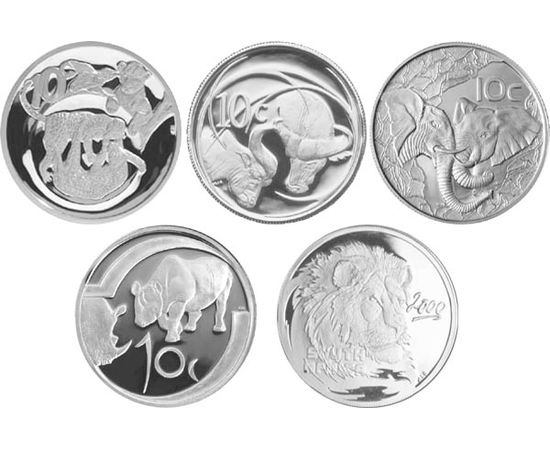 Монета Наборы монет иностранных государств 10 с Серебро ЮАР - изображение 46 Монета Наборы монет иностранных государств 10 с Серебро ЮАР - изображение 46