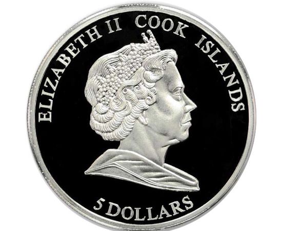 Монета Австралия и Океания 5 $ 2008 Серебро о-ва Кука - изображение 38 Монета Австралия и Океания 5 $ 2008 Серебро о-ва Кука - изображение 38