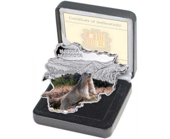 Монета Европа 10 динар 2013 Серебро Андорра - изображение 63