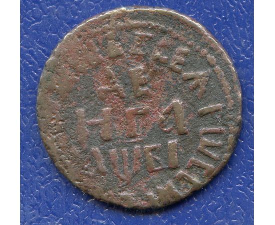 Монета Петр I (1682-1725) деньга 1715 Медь Россия - изображение 49