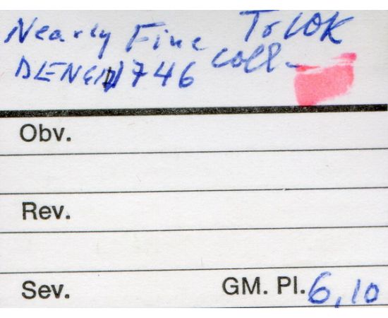 Монета Елизавета Петровна (1741-1762) деньга 1746 Медь Россия - изображение 51 Монета Елизавета Петровна (1741-1762) деньга 1746 Медь Россия - изображение 51