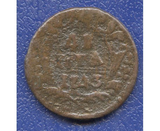 Монета Елизавета Петровна (1741-1762) деньга 1743 Медь Россия - изображение 49