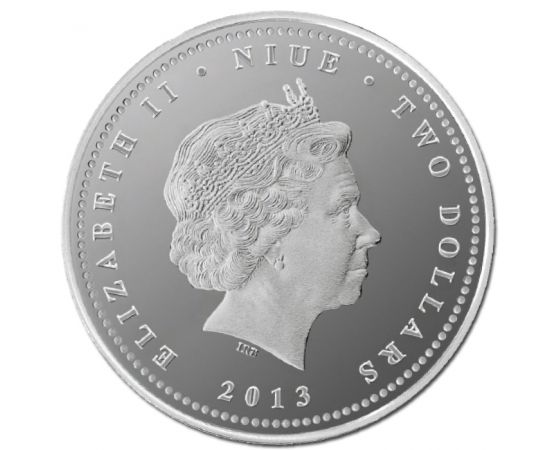 Монета Австралия и Океания 2 $ 2013 Серебро Ниуэ - изображение 50