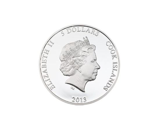 Монета Австралия и Океания 5 $ 2013 Серебро о-ва Кука - изображение 50 Монета Австралия и Океания 5 $ 2013 Серебро о-ва Кука - изображение 50