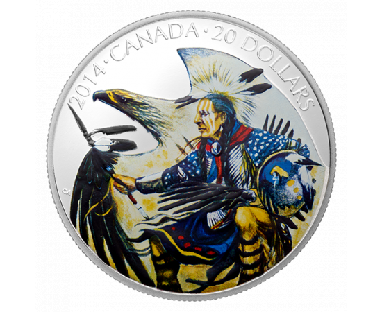 Монета Северная Америка 20 $ 2014 Серебро Канада - изображение 53