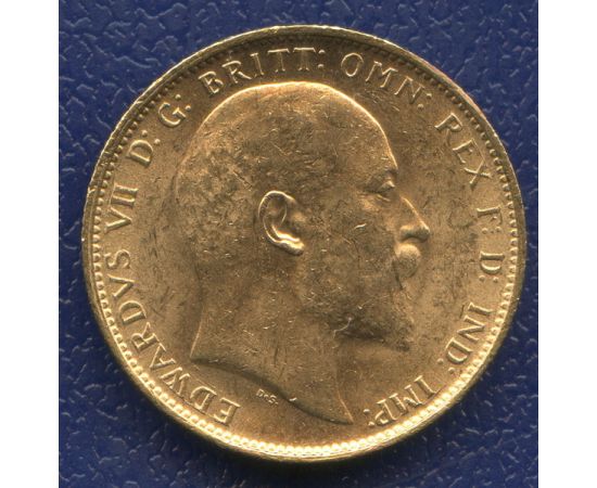 Монета Великобритания 1909 Золото Англия - изображение 46 Монета Великобритания 1909 Золото Англия - изображение 46