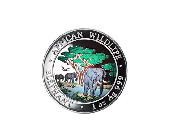 Монета Африка 100 шиллингов 2012 Серебро Сомали - изображение 43