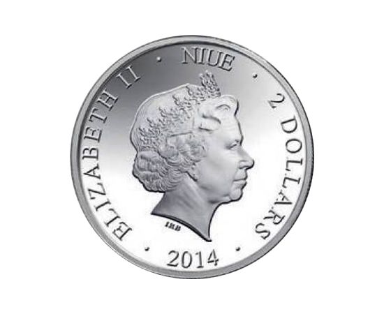 Монета Австралия и Океания 2 $ 2014 Серебро Ниуэ - изображение 54 Монета Австралия и Океания 2 $ 2014 Серебро Ниуэ - изображение 54
