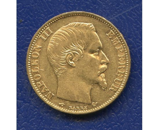 Монета Франция 20 франков 1857 Золото Франция - изображение 46