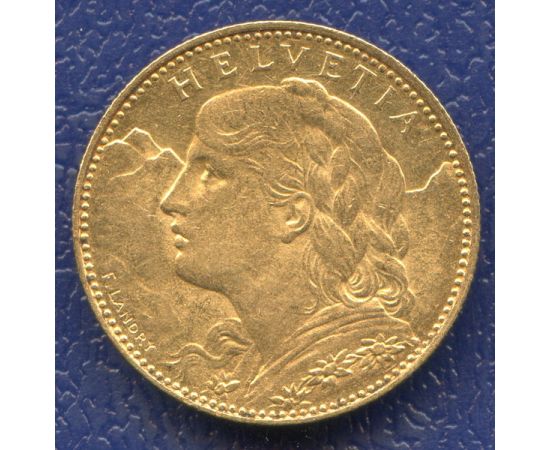 Монета Швейцария 10 франков 1914 Золото Швейцария - изображение 49 Монета Швейцария 10 франков 1914 Золото Швейцария - изображение 49