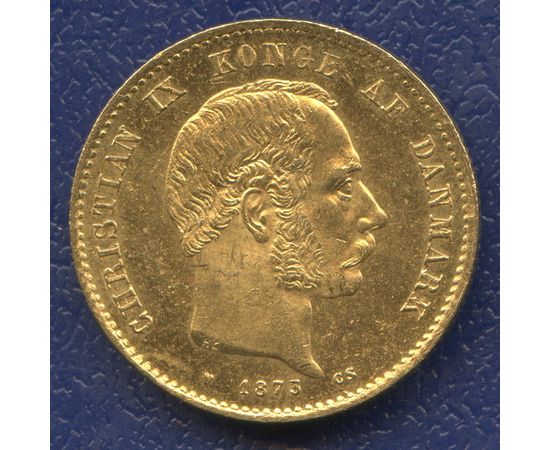 Монета Дания 20 крон 1873 Золото Дания - изображение 49 Монета Дания 20 крон 1873 Золото Дания - изображение 49