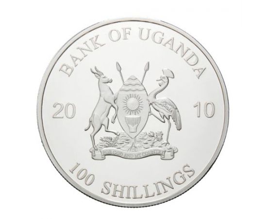 Монета Африка 100 шиллингов 2010 Никель Уганда - изображение 41
