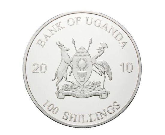 Монета Африка 100 шиллингов 2010 Никель Уганда - изображение 41