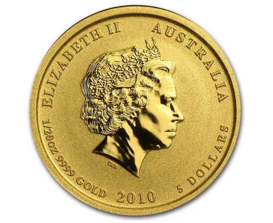 Монета Год Тигра 5 долларов 2010 Золото Австралия - изображение 56 Монета Год Тигра 5 долларов 2010 Золото Австралия - изображение 56