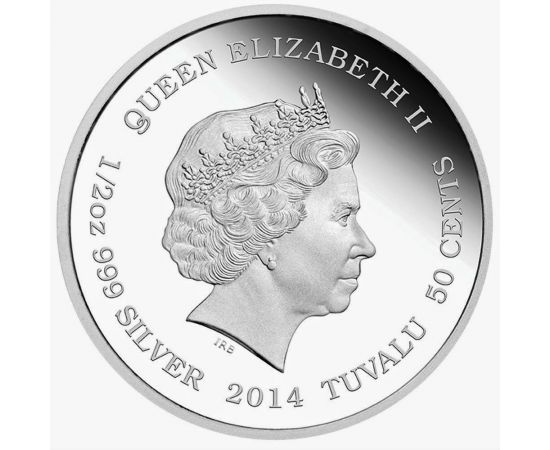 Монета Австралия и Океания 50 центов 2014 Серебро Тувалу - изображение 62