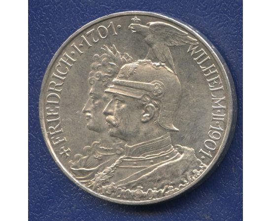 Монета Германия 5 марок 1901 Серебро Пруссия - изображение 49 Монета Германия 5 марок 1901 Серебро Пруссия - изображение 49