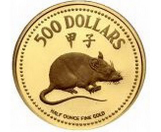 Монета Год Крысы 500 долларов 1984 Золото Сингапур - изображение 58 Монета Год Крысы 500 долларов 1984 Золото Сингапур - изображение 58