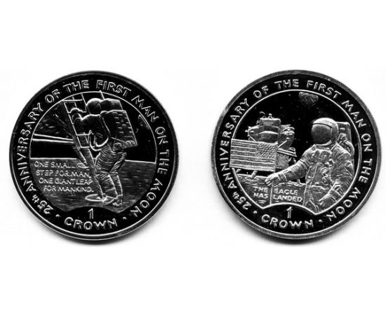 Монета Наборы монет иностранных государств 1 крона 1994 Серебро Гибралтар - изображение 49