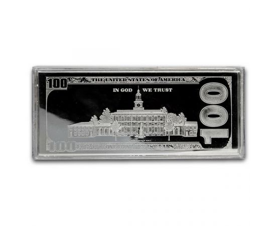 Монета Банкноты 100 $ 2017 Серебро США - изображение 50