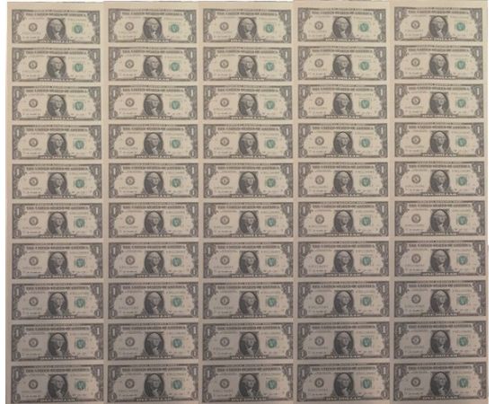 Монета Банкноты 1 $ 2013 Бумага США - изображение 37