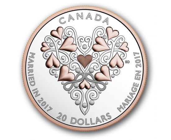 Монета Северная Америка 20 $ 2017 Серебро Канада - изображение 66