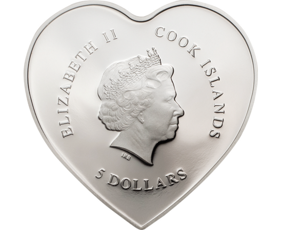 Монета День Святого Валентина 5 $ 2019 Серебро о-ва Кука - изображение 50