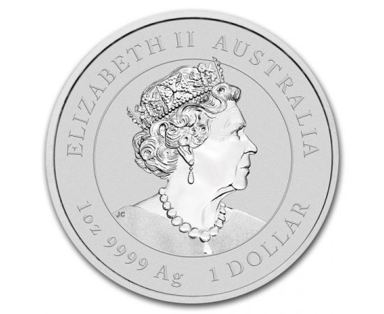 Монета Год Крысы 1 доллар 2020 Серебро Австралия - изображение 56