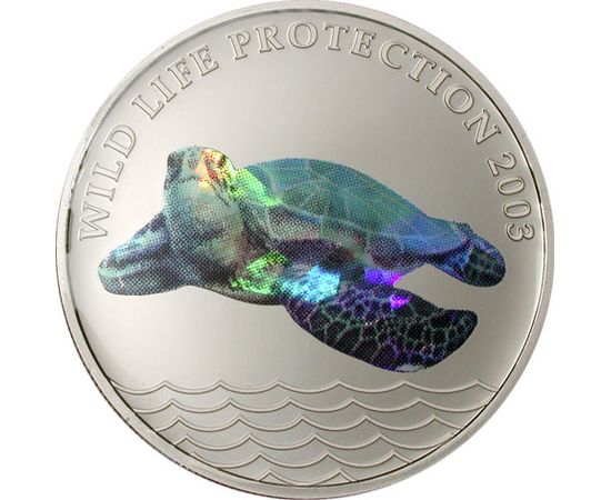 Монета Монеты иностранных государств 10 франков 2003 Серебро Конго - изображение 46