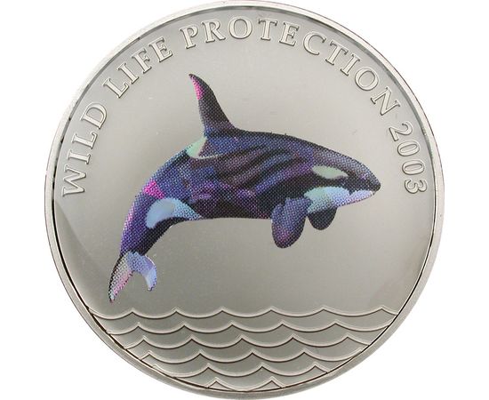 Монета Монеты иностранных государств 10 франков 2003 Серебро Конго - изображение 46