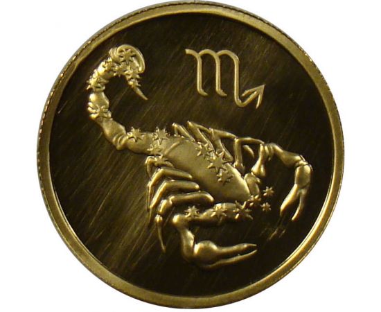 Монета Скорпион 50 рублей 2003 Золото Россия - изображение 55