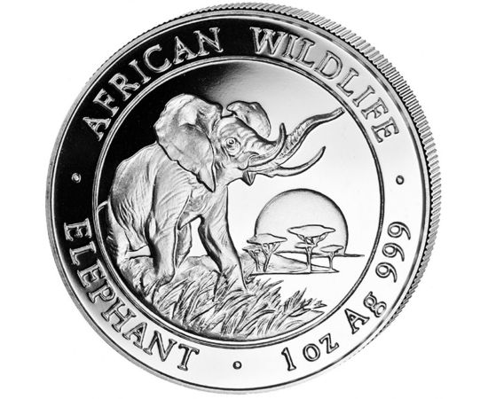 Монета Африка 100 шиллингов 2009 Серебро Сомали - изображение 43