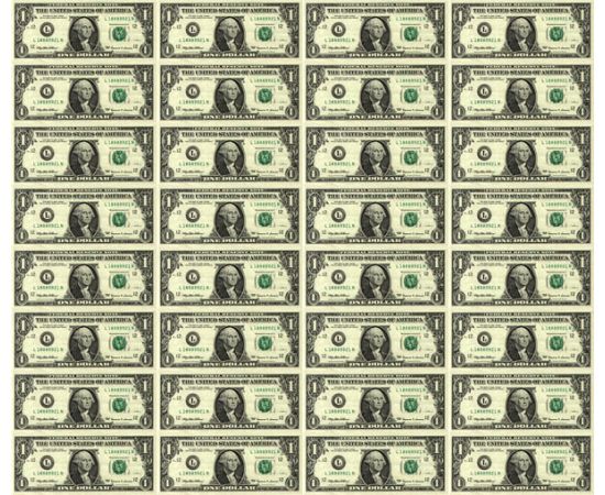 Монета Банкноты 1 $ 2006 Бумага США - изображение 37