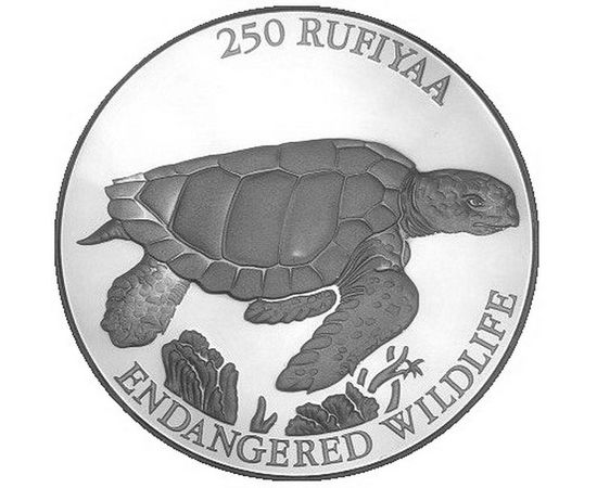 Монета Азия 250 руфий 1994 Серебро Мальдивы - изображение 46 Монета Азия 250 руфий 1994 Серебро Мальдивы - изображение 46